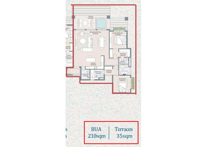 For sale 2 BR Apartment with lagoon view - 2